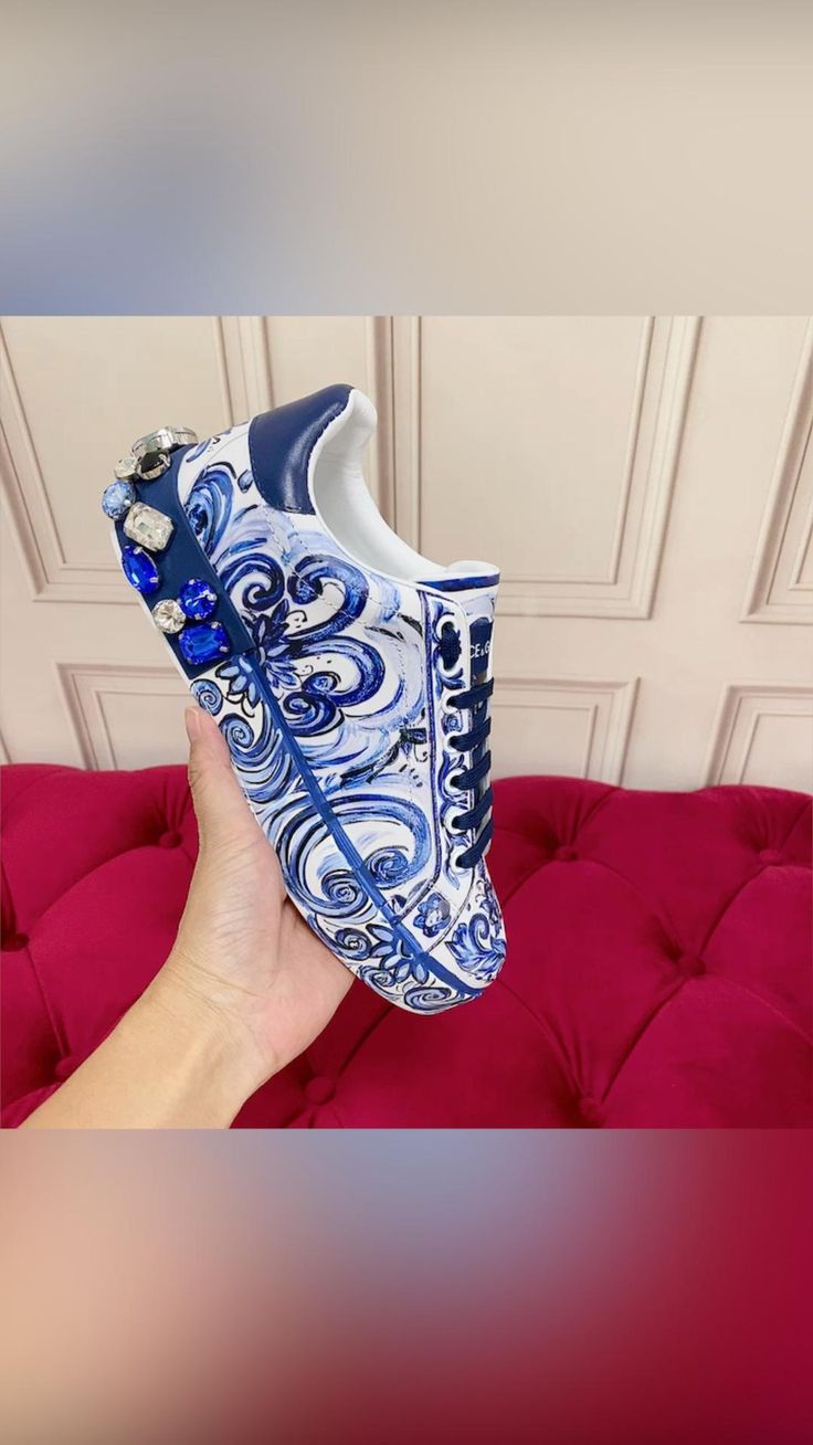 Majolica Luxe Sneakers – Limited Sizes Left