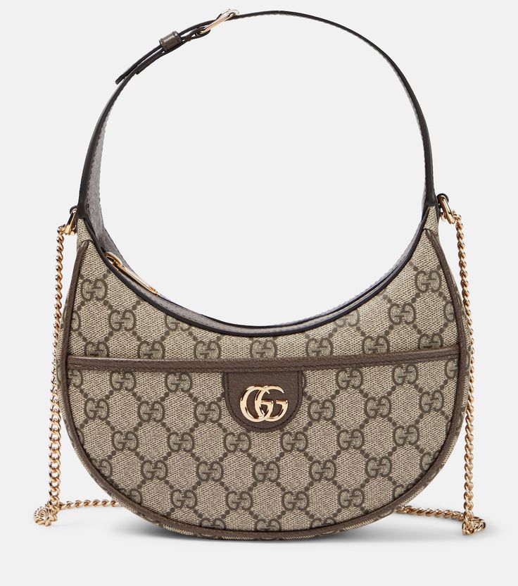 Brown Crescent Shoulder Bag – Luxury Inspired