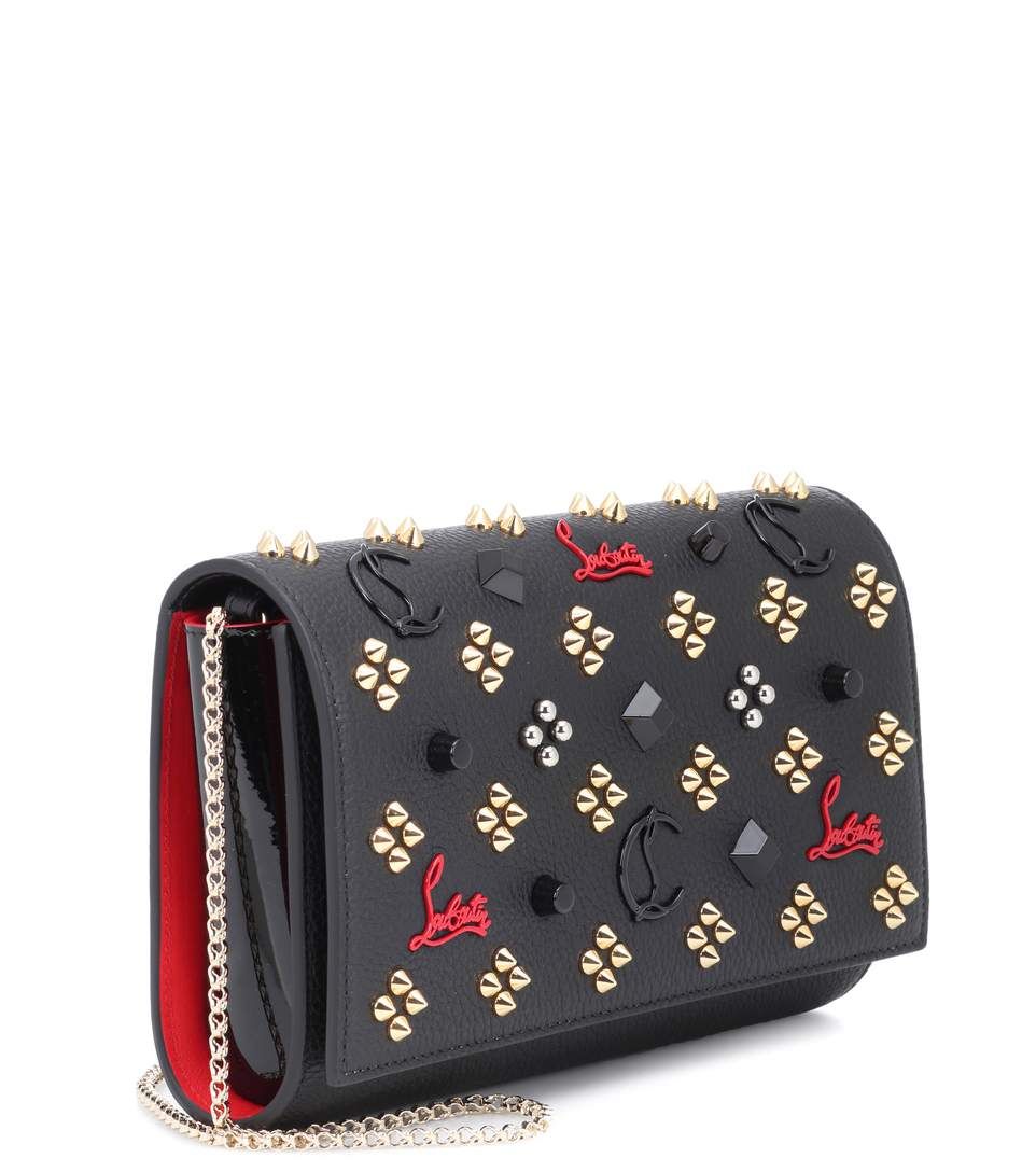 Luxury-Inspired Spiked Evening Crossbody