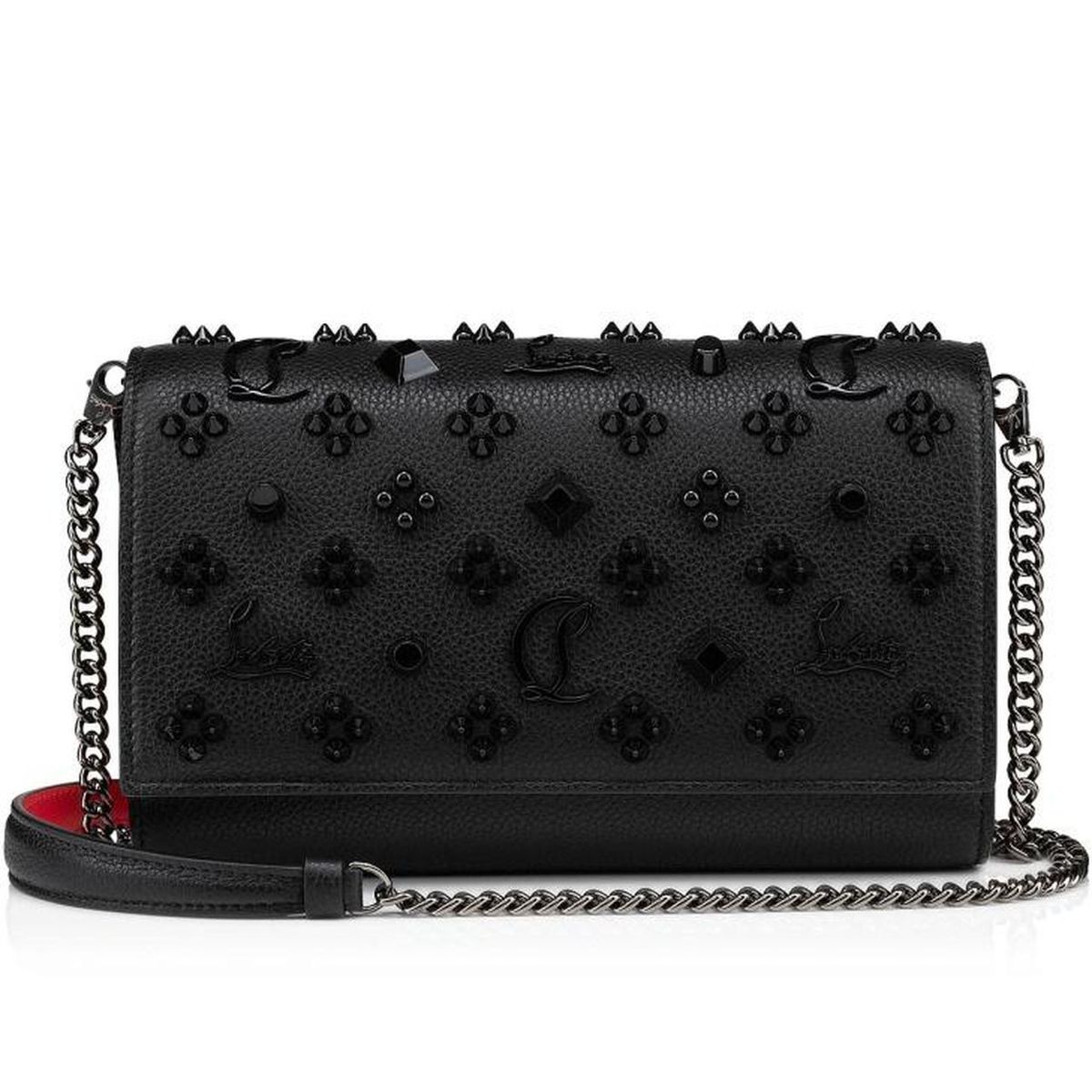 Luxury-Inspired Spiked Evening Crossbody