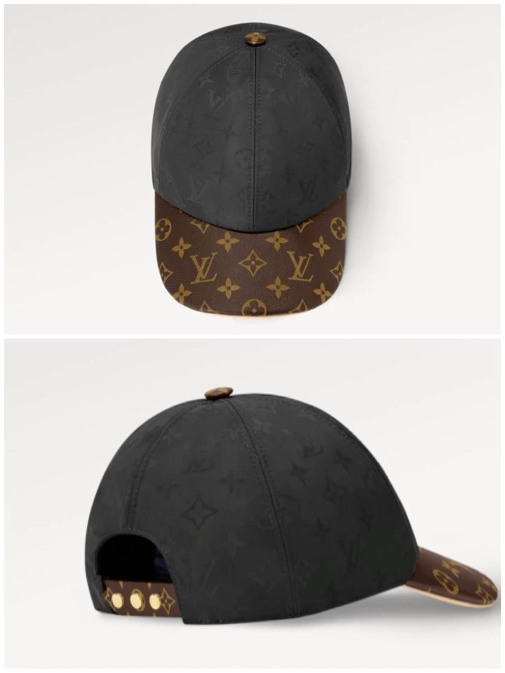 LV Luxury-Inspired Monogram Baseball Cap