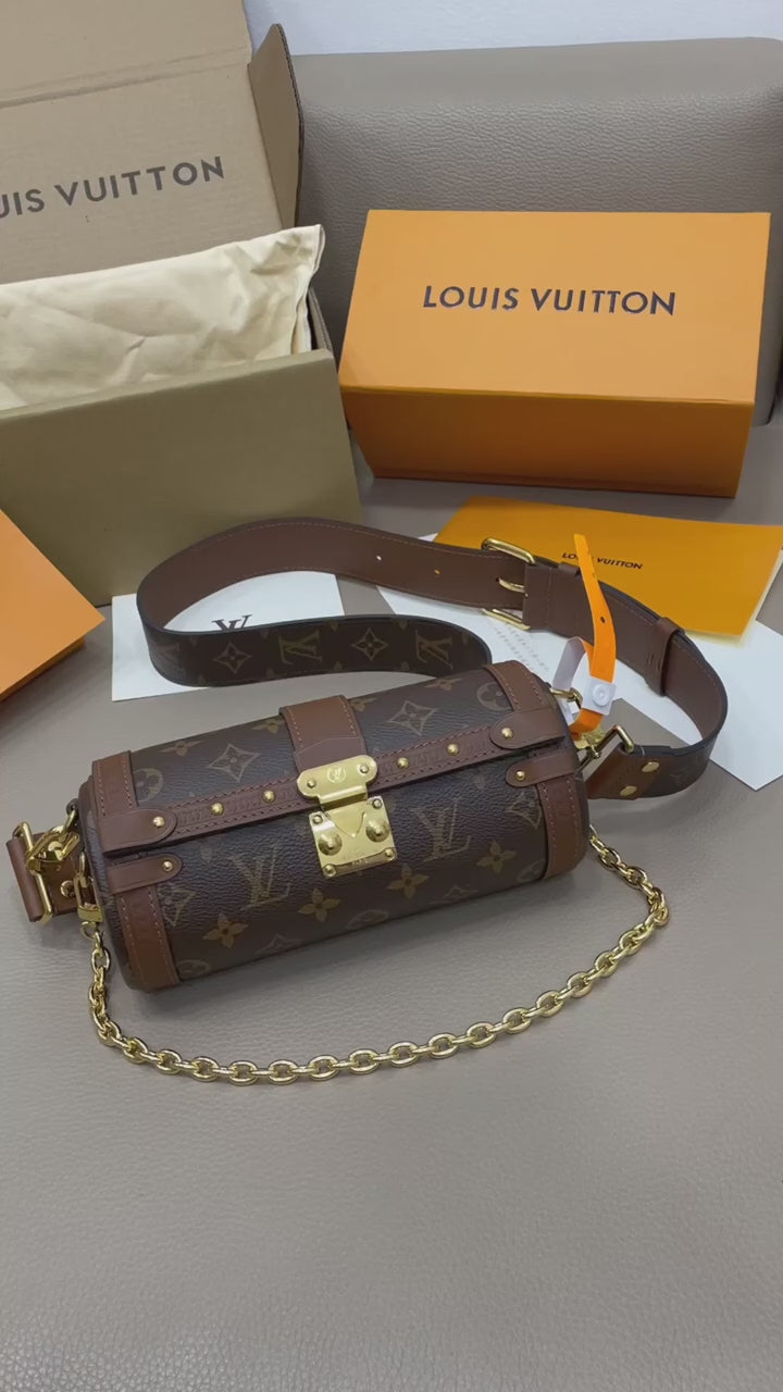 LV Cylindrical Monogram Crossbody – Trunk Edition