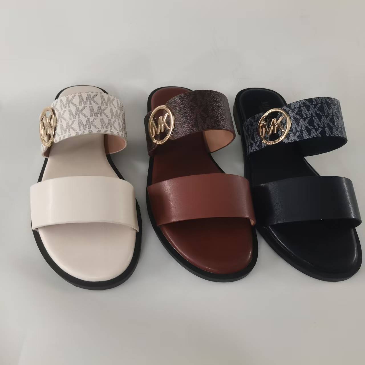 MK Double Strap Slides – 3 Colours