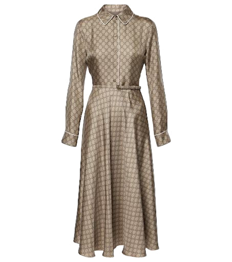 The Heritage Monogram Midi Dress